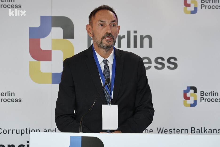 Predsjedavajući Regionalne antikorupcijske inicijative (RAI) Dražen Jelenić (Foto: I. Š./Klix.ba)