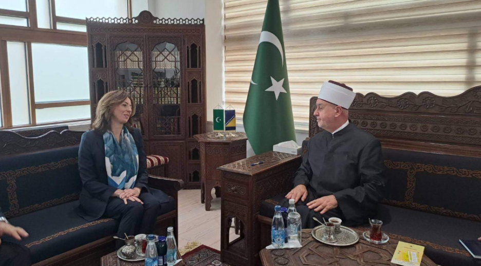 Dubravka Bošnjak i Husein ef. Kavazović