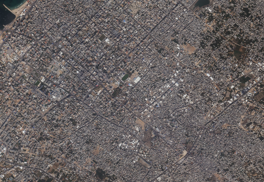 Grad Gaza 2023. godine(Foto: NBC/ Planet Labs)