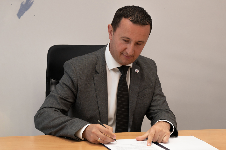 Mirko Ćurić, gradonačelnik Trebinja.