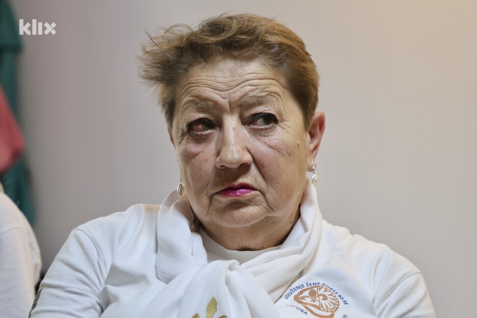 Ševala Tokača, članica Udruženja Žene borci 92-95 KS (Foto: I. Š./Klix.ba)