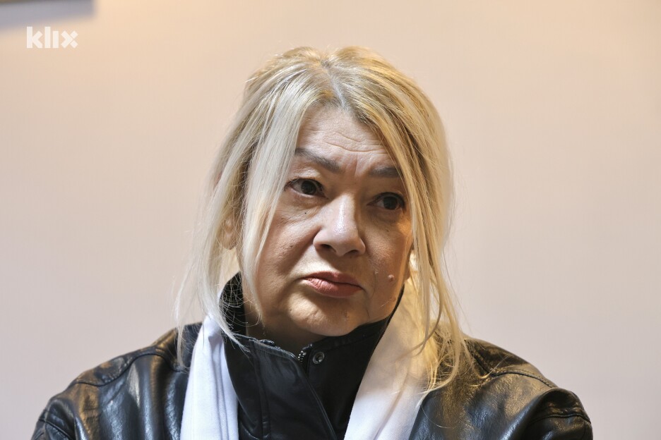 Vahida Omerhodžić, članica Udruženja Žene borci 92-95 (Foto: I. Š./Klix.ba)