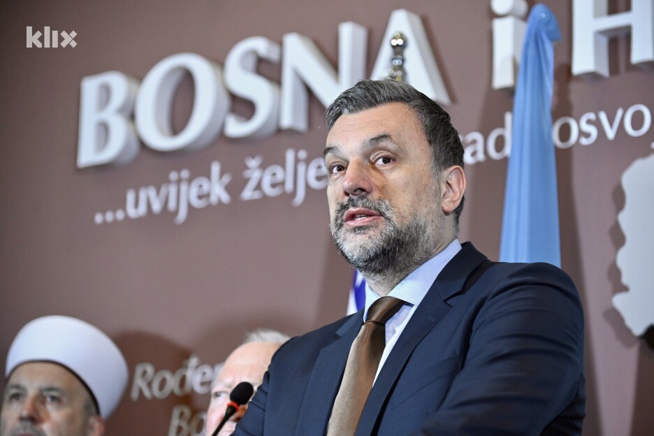 Ministar vanjskih poslova BiH Elmedin Konaković (Foto: T. S./Klix.ba)