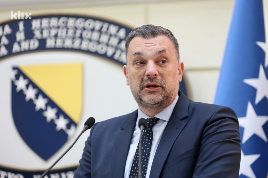 Ministar vanjskih poslova BiH Elmedin Konaković (Foto: T. S./Klix.ba)