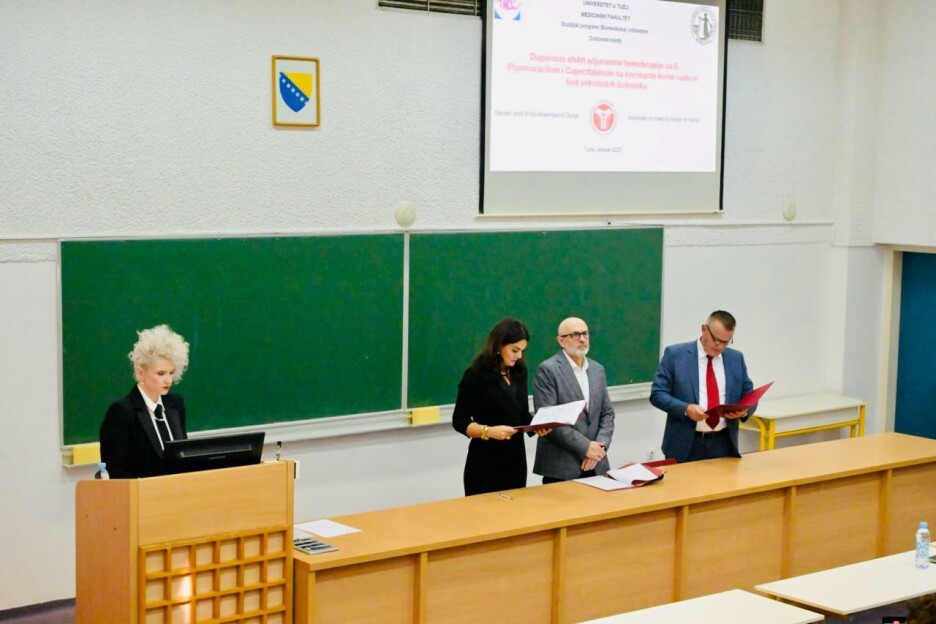 Naziv rada koji je odbranjen u Tuzli je 