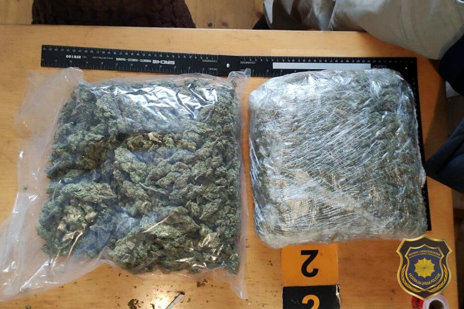 Zaplijenjena droga (Foto: FUP)