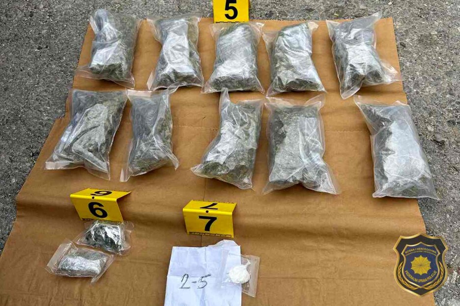 Zaplijenjena droga (Foto: FUP)