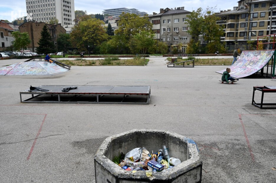 Park Hastahana (Foto: T. S./Klix.ba)