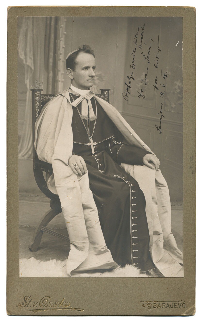 Šarić u mladosti