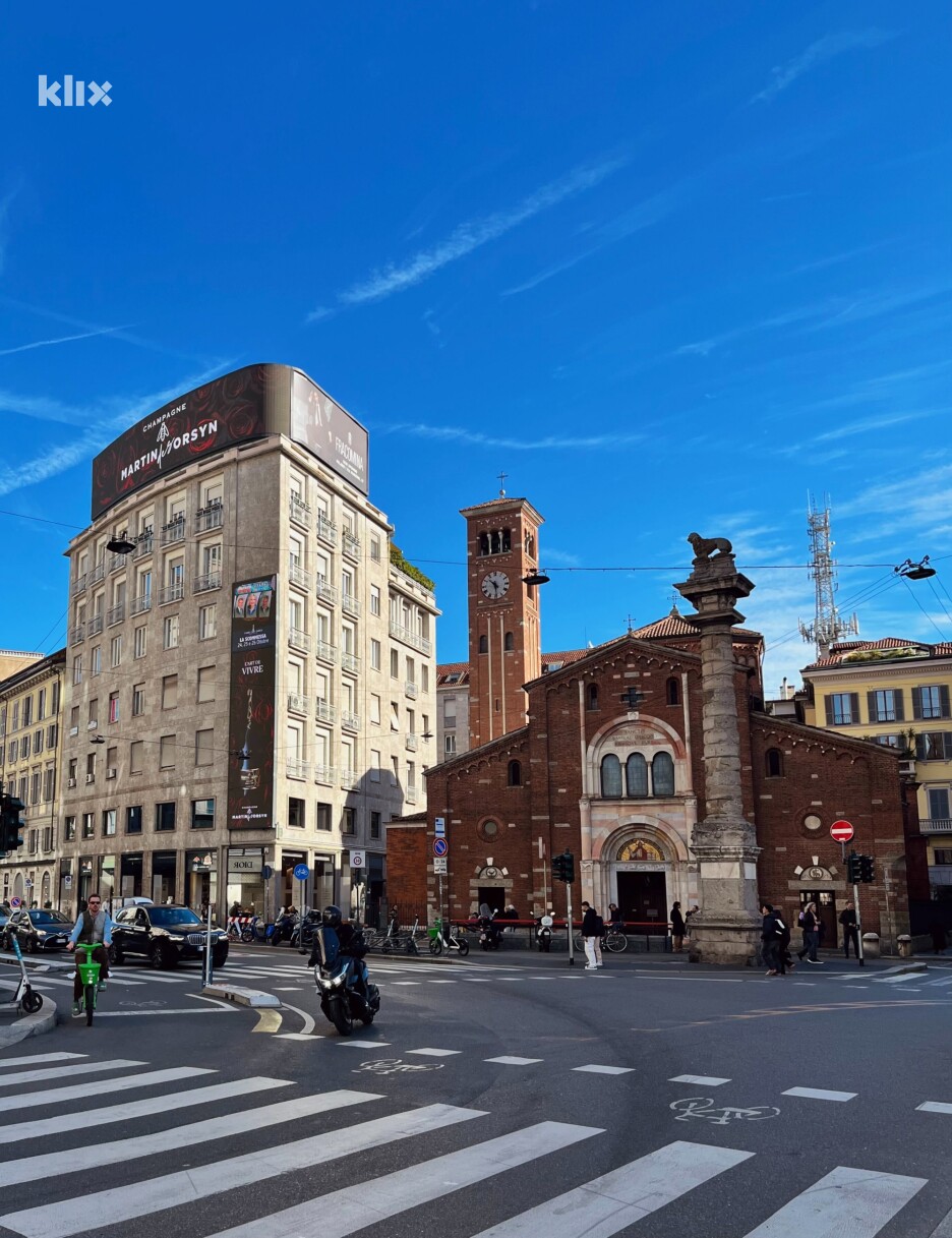 Fascinantna arhitektura krasi ulice Milana (Foto: Klix.ba/I. B.)