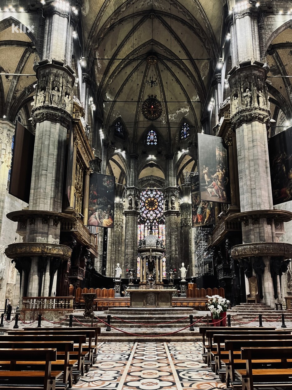 Duomo di Milano je jedna od najvećih crkvi na svijetu (Foto: Klix.ba/I. B.)