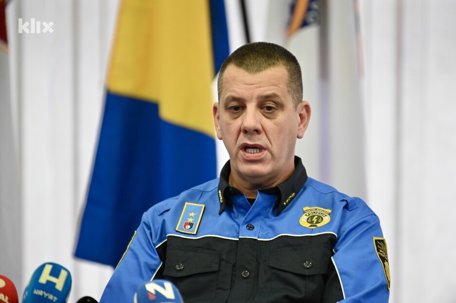 Policijski komesar u KS Fatmir Hajdarević (Foto: T. S./Klix.ba)