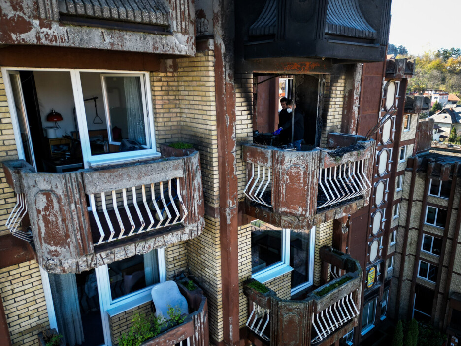 Dom penzionera u Tuzl (Foto: EPA-EFE)