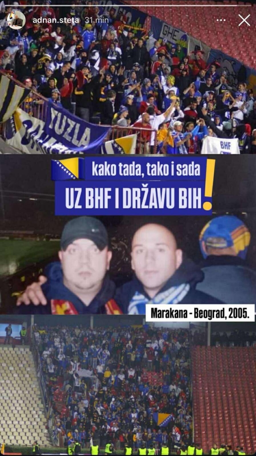 Objava Adnana Štete na Instagramu (Foto: Instagram)