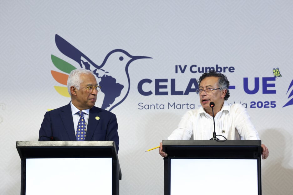 Gustavo Petro (desno) bio je domaćin sastanka u Santa Marti (Foto: Evropska unija)