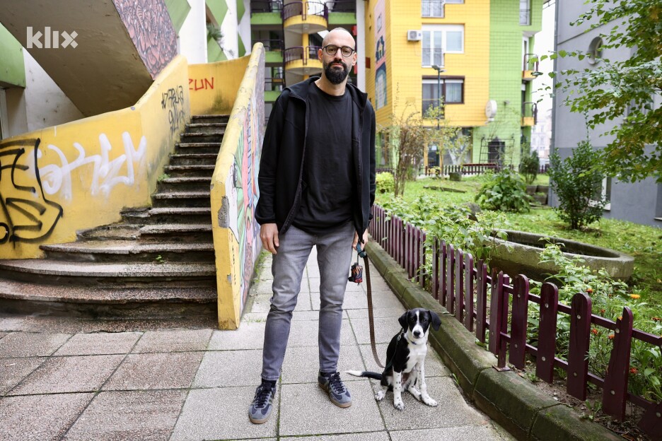 Marko Louis govorio je o saradnji sa sarajevskim umjetnicima (Foto: S. S./Klix.ba)