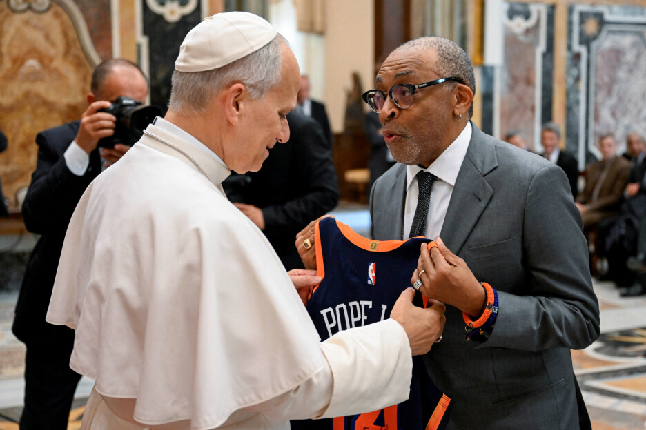 papa Lav i Spike Lee (Foto: Reuters)