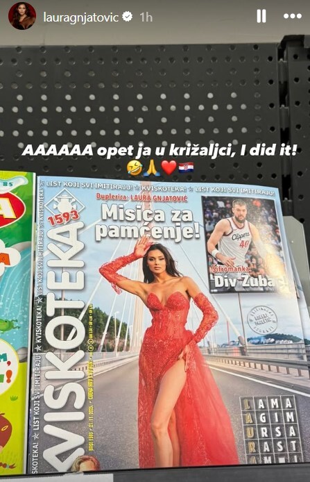 Screenshot: Instagram/lauragnjatovic