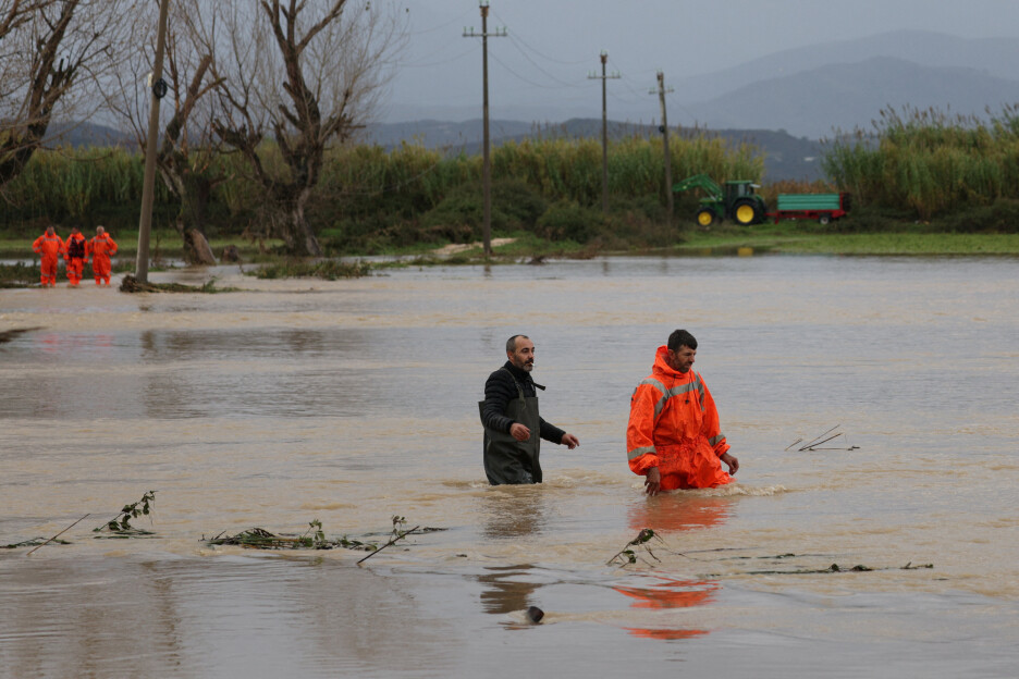 Velike poplave u Albaniji (Foto: Reuters)