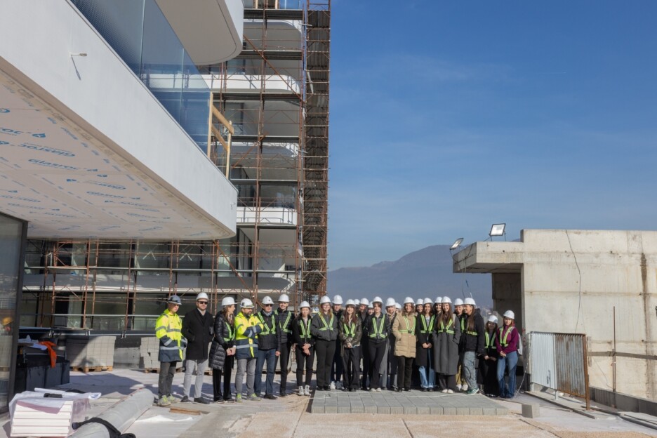 Studenti na gradilištu Park Residence