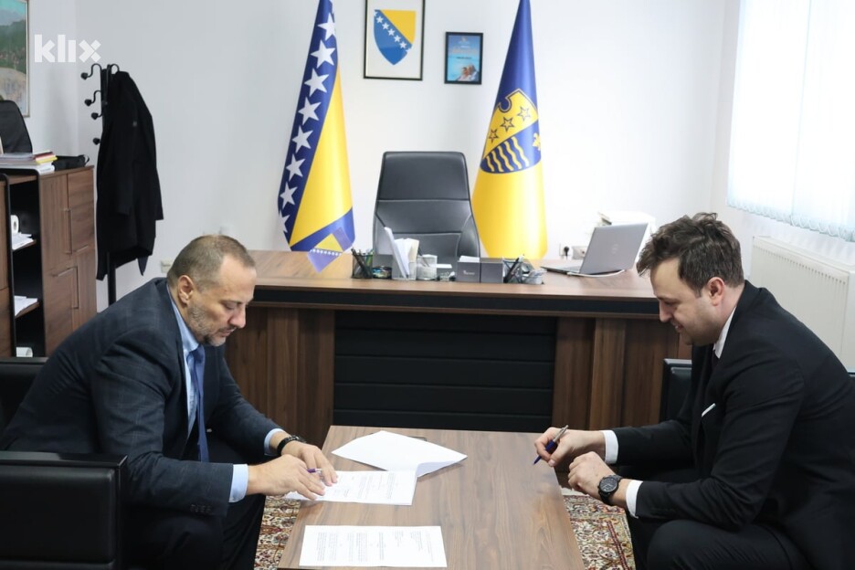 Senad Čeljo i Ernest Imamović (Foto: E. A./Klix.ba)
