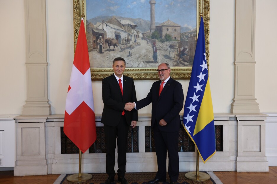 Ambasador Derighetti stigao u BiH 2024. godine (Foto: Ambasada Švicarske u BiH)