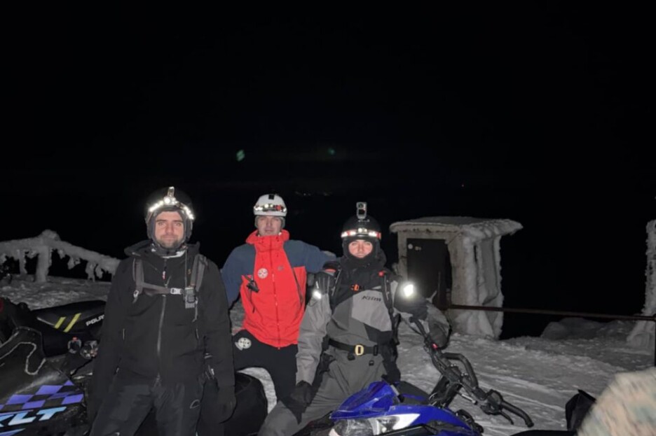 Spasioci GSS BiH su do vojnih položaja mogli doći terenskim vozilima samo do nadmorske visine od 1.800 metara (Foto: GSS BiH)