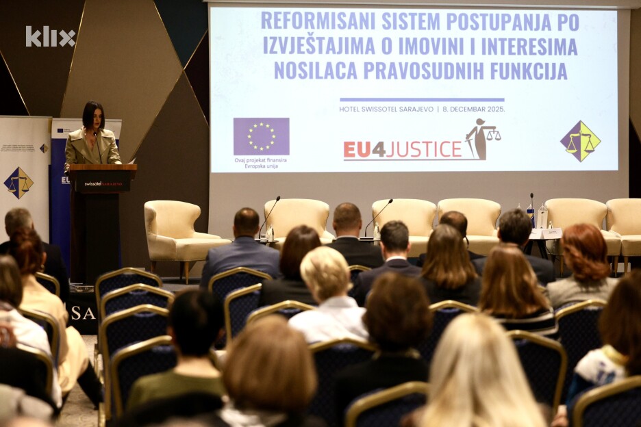 Razgovor o reformisanom sistemu postupanja po izvještajima o imovini nositelja pravosudnih funkcija (Foto: S. S./Klix.ba)
