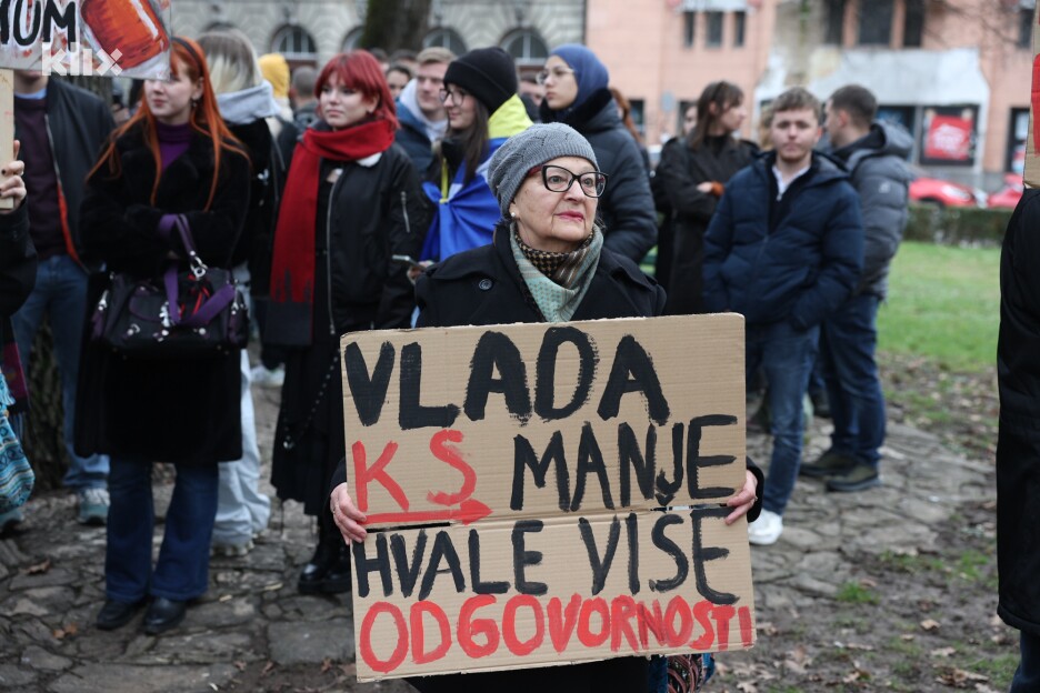 Podršku su pružili i građani (Foto: S. S./Klix.ba)