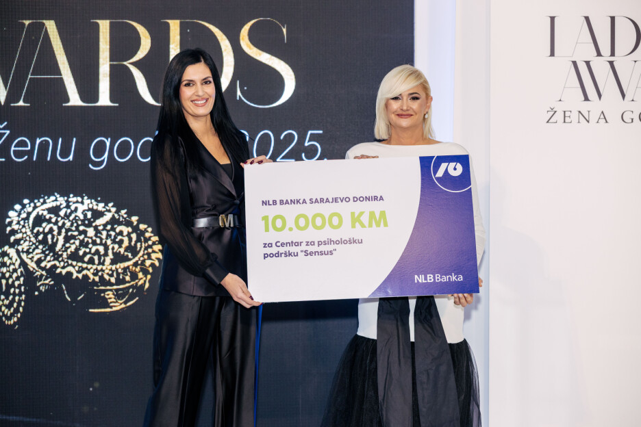 NLB Banka donirala 10.000 KM Centru za psihološku pomoć Sensus