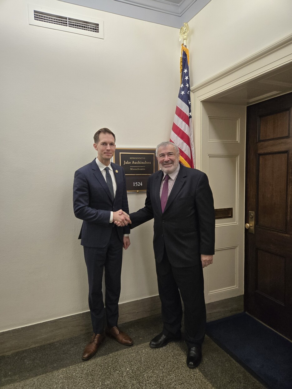 Jake Auchincloss i Sven Alkalaj (Foto: Ambasada BiH u SAD-u)