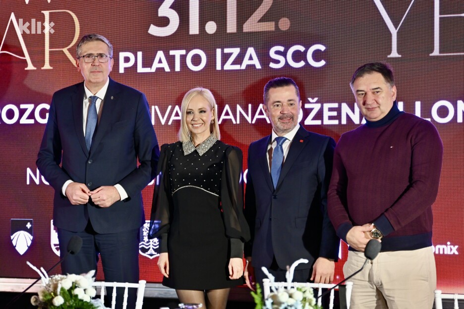 Samir Avdić, Jelena Rozga, Vedran Tuce i Nedim Srnja (Foto: V. D./Klix.ba)