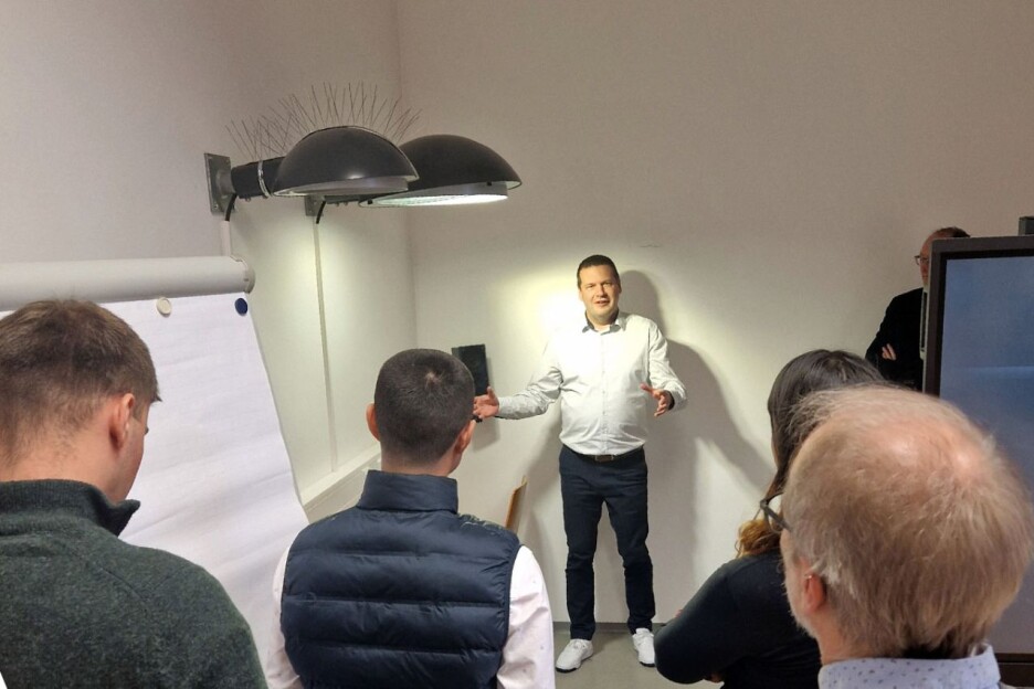 Gernot Lenz iz preduzeća Wien leuchtet (Foto: Grad Beč)