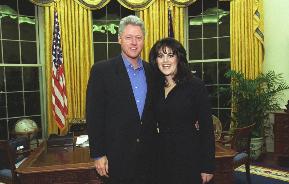 Bill Clinton i Monica Lewinsky (Foto: White House Photograph Office)