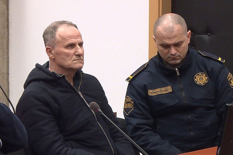 Vukalić na ročištu; Foto: Nezavisne novine