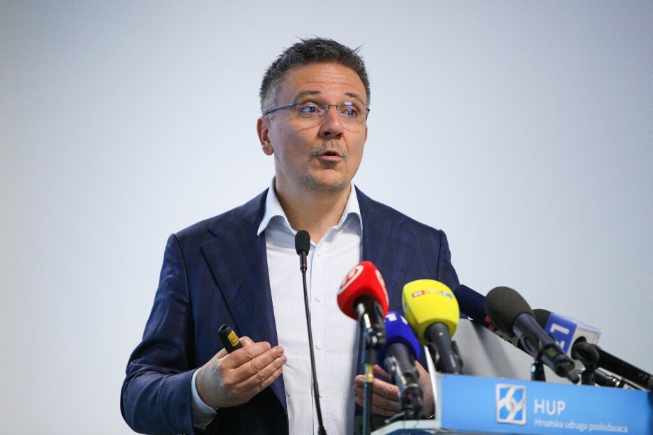 Hrvoje Stojić, glavni ekonomist HUP-a (Foto: Josip Bandić/Cropix)