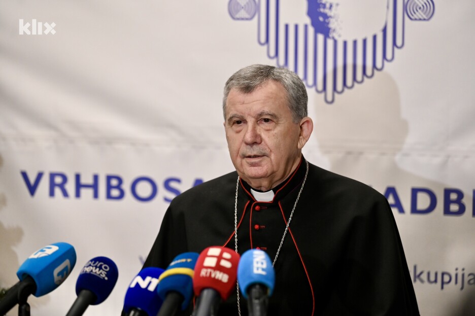 Metropolit vrhbosanski nadbiskup Tomo Vukšić (Foto: T. S./Klix.ba)