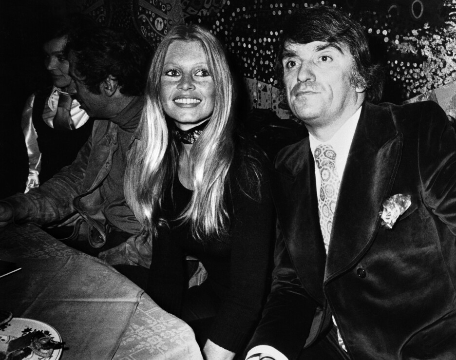 Brigitte sa slikarom Ghaslainom Dussartom (Foto:AP)