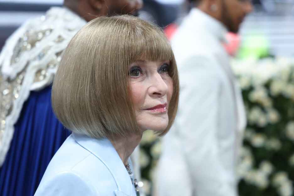 Anna Wintour na ovogodišnjoj Met Gali održanoj u Muzeju umjetnosti Metropolitan u New Yorku (Foto: EPA-EFE)