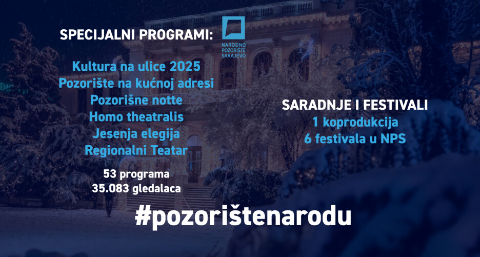 Šest festivala održalo se u Narodnom pozorištu Sarajevo (Foto: Press)