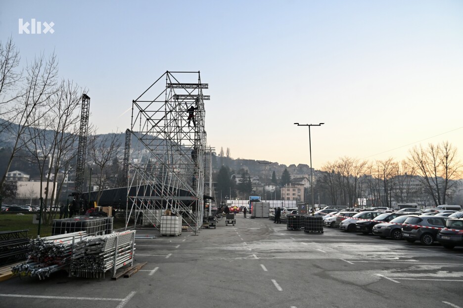Održat će se na parkingu iza SCC-a (Foto: T. S./Klix.ba)