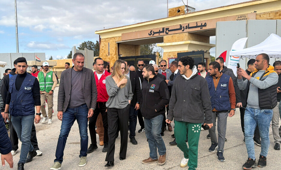 Glumica je potvrdila da je njena posjeta prijelazu Rafah uslijedila u sklopu aktivnosti za preispitivanje humanitarne situacije (Foto: Reuters)