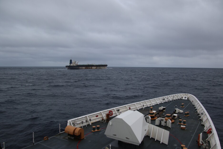 Fotografija zaplijenjenog broda (Foto: US European Command)