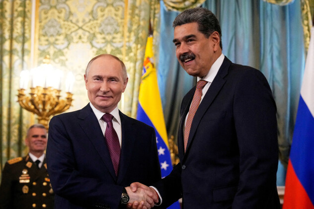 Ruski predsjednik Vladimir Putin je prošle godine dočekao venecuelanskog lidera Nicolasa Madura (Foto: Reuters)