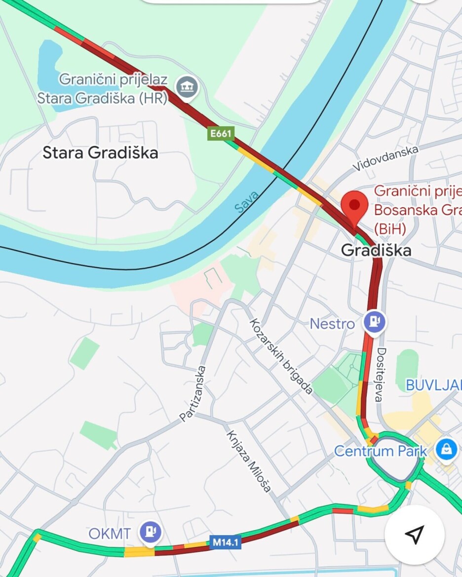 Kilometarske kolone na GP Gradiška