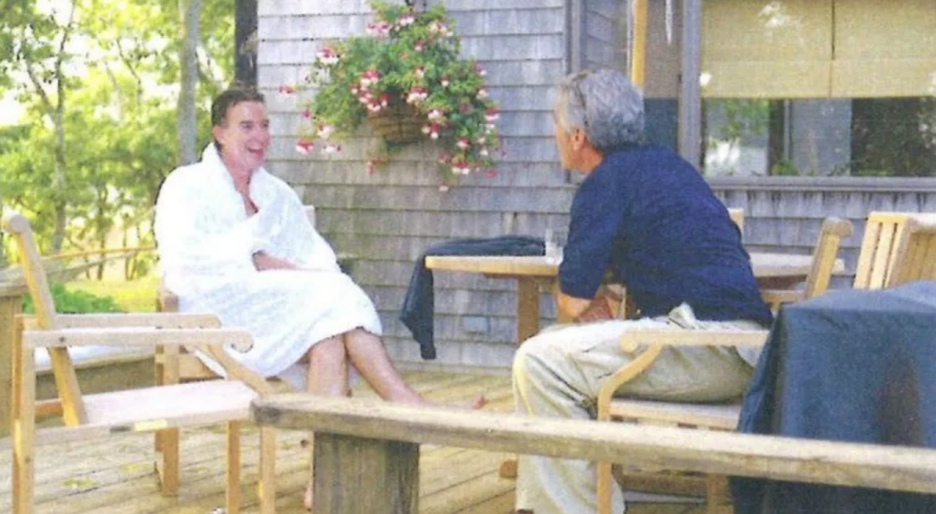 Peter Mandelson i Jeffrey Epstein (Foto: US Justice Department)