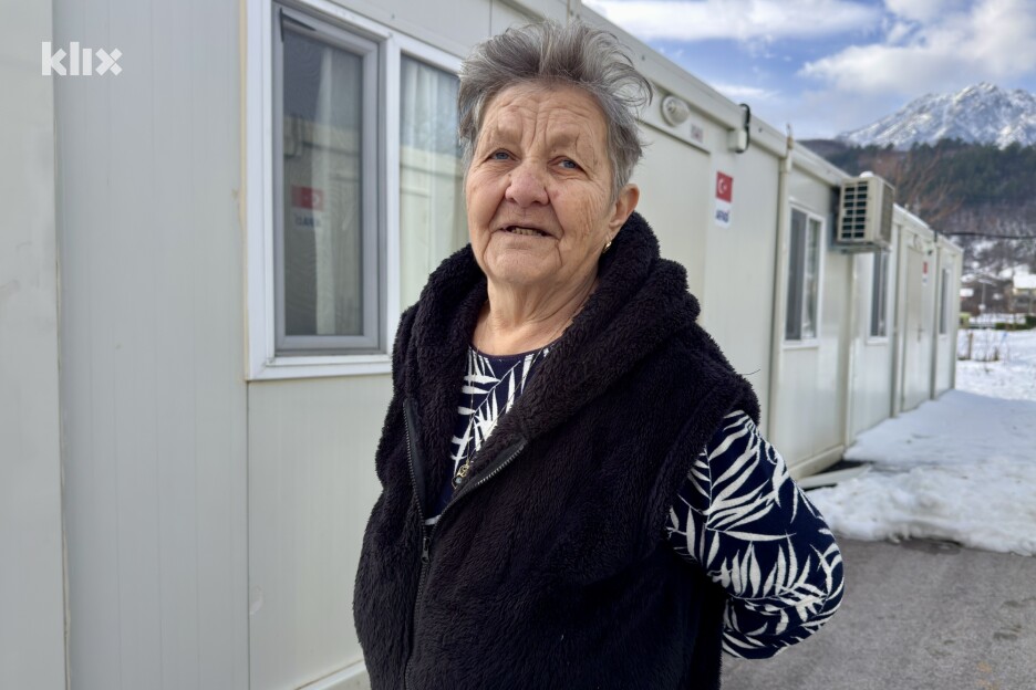 Ramiza Šašić je penzionerka s minimalnim primanjima i kaže da joj je ovdje ugodno i toplo (Foto: I. Š./Klix.ba)
