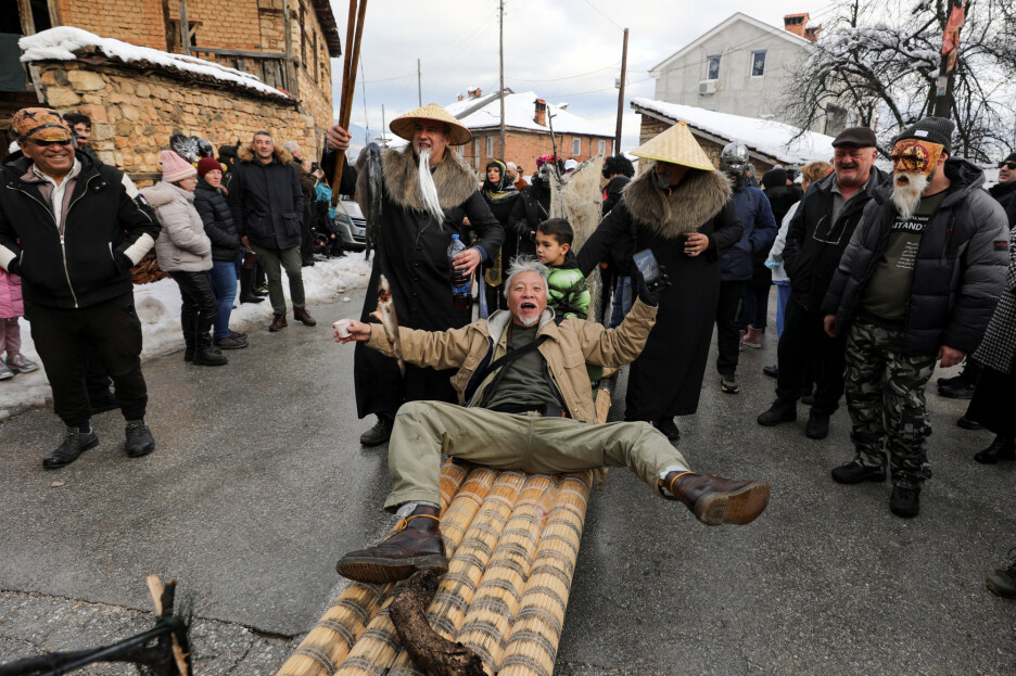 Karneval u Vevčanima dio je šire tradicije u planinskim područjima Sjeverne Makedonije i Bugarske (Foto: Reuters)