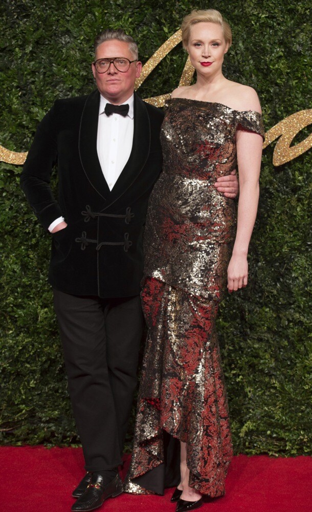 Gwendoline Christie i Giles Deacon (Foto: EPA-EFE)