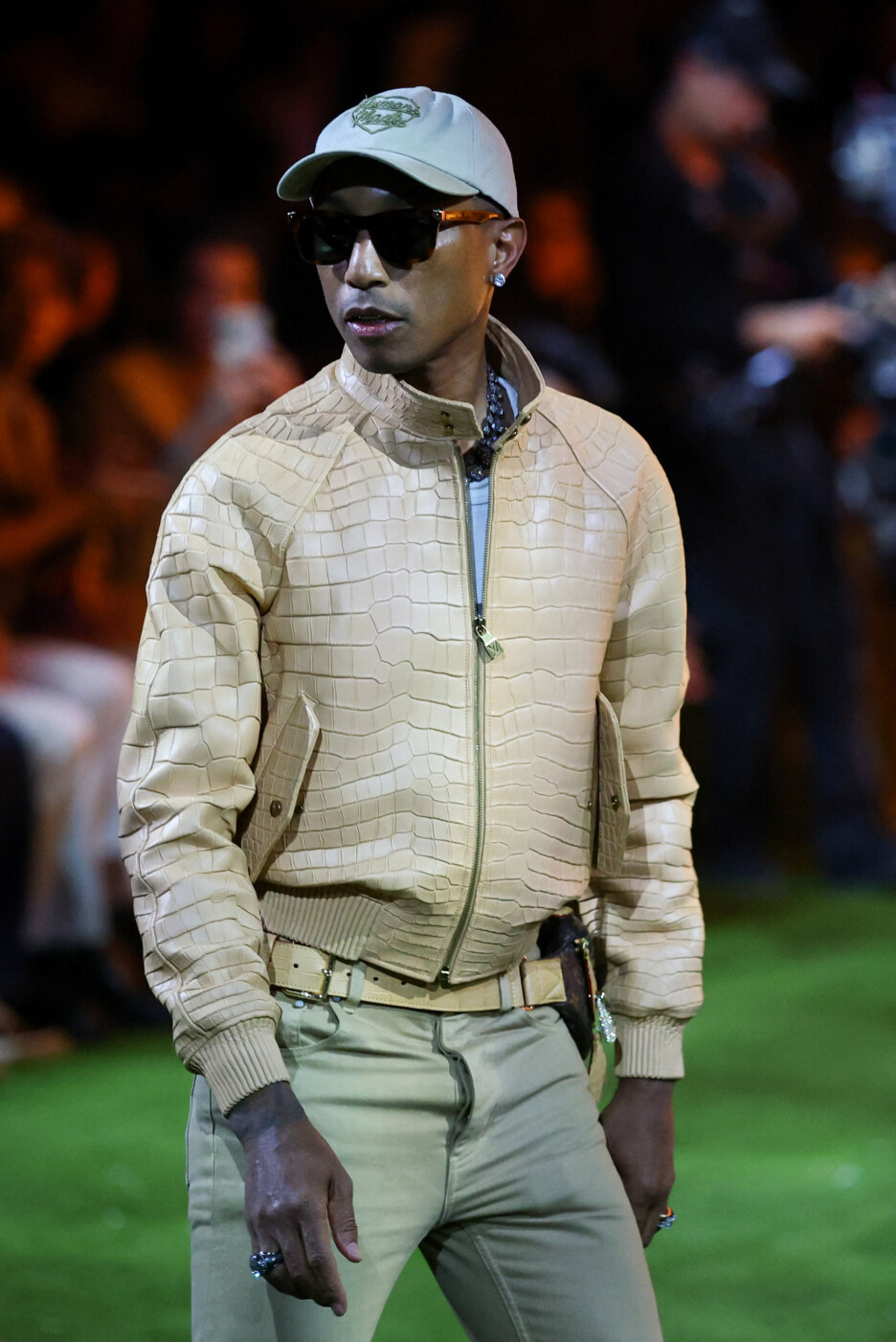 Pharell Williams na reviji Louis Vuittona (Foto: Reuters)